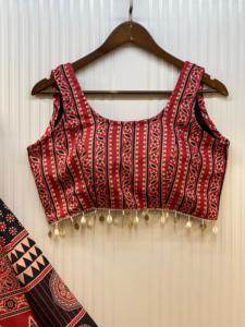 Lehenga Choli Indio de Boutique con Estampado y Encaje Kodi con Dupatta Exclusivo y Elegante, Prenda de Moda Más Vendida para Mujeres y Chicas - Product Image 4