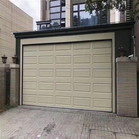 Porte de garage en acier Hormann Luxury Flush Panel, automatique, résistante aux intempéries, avec télécommande et porte piétonne intégrée