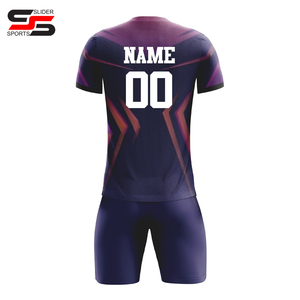 Ensemble de maillot de football d'été respirant personnalisé pour hommes 2025 avec protection anti-UV - Product Image 6