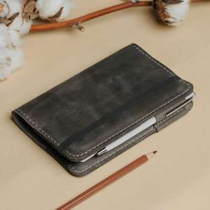 Funda Ecológica para Cuaderno A5 de Cuero Genuino, Resistente a Olores, Resistente, Cómoda, Recargable, para Oficina - Product Image 2