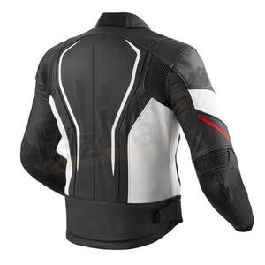 Fabriqué au Pakistan OEM vêtements personnalisés pour hommes veste en cuir de moto vêtements de moto et de course automobile à séchage rapide du Pakistan - Product Image 2