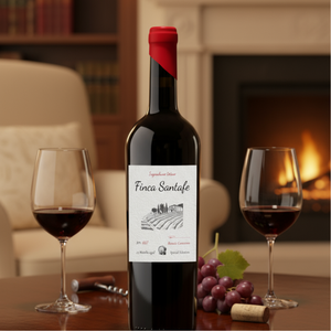 Rượu vang đỏ khô Finca Santafe ủ 24 tháng, pha trộn Cabernet Sauvignon & Tempranillo, 14% Vol, Signature 075Lt, Tây Ban Nha - Product Image 5