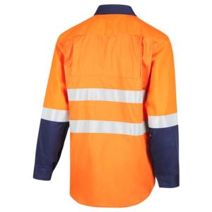 Seguridad reflectante de alta visibilidad para hombres, para camiseta, bambú/algodón, secado rápido, ropa de calle ecológica, ropa de trabajo para niños - Product Image 3