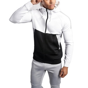 Ensemble de survêtement technique à capuche imprimé pour homme, neuf, personnalisé, deux pièces, vêtements de sport, séchage rapide, respirant - Product Image 1