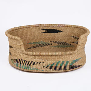 Hot choice seagrass <b>dog</b> cat basket high quality accessories for cats <b>dogs</b> sea grass pet baskets - Product Image 2
