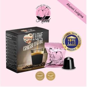 Cápsulas de Café Molido Arábica de Tueste Medio CAFFE' ALUNNI Compatibles con Nespresso, 50 Unidades/Caja, Grado Premium - Product Image 6