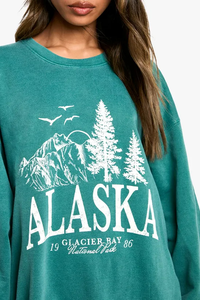 Ropa informal de invierno, sudadera de gran tamaño para mujer, Material polar de poliéster/algodón, hombro caído, Impresión de logotipo personalizado - Product Image 4