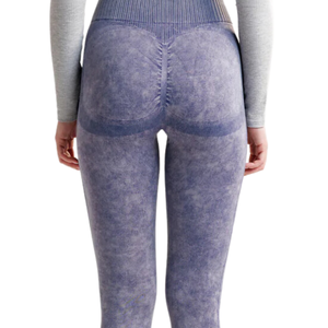 Leggings de compression à séchage rapide pour femmes de haute qualité extensible doux formation Logo de couleur personnalisé en tissu en maille grande taille - Product Image 6