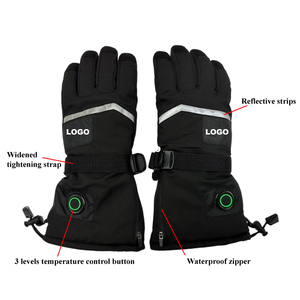 Auto Sensor Switch Men Women Thermal Warm Waterproof Battery Heated Gloves for <b>Skiing</b> Hunting Workout Running Cycling - Product Image 3