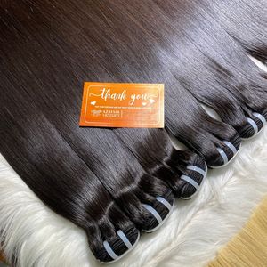 ผมต่อแบบตรงยาว10 12 "ผมมนุษย์เวียดนามสีดำ - Product Image 6