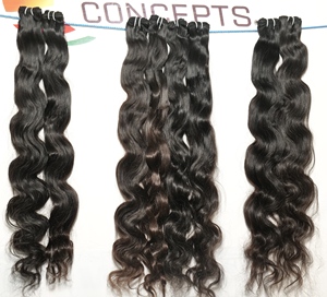 Venta al por mayor Virgen Templo Indio Extensiones de Cabello Remy Sin Procesar Natural Negro Bodywave Bundle Raw Sin Procesar Cabello Humano - Product Image 5