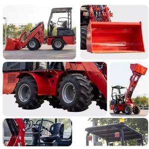 รถตักล้อยางไฮท็อป 3 ตัน ขับเคลื่อนสี่ล้อ - ดีไซน์ปรับแต่งได้ พร้อมระบบยกไฮดรอลิกทรงพลังและอุปกรณ์ตัก - Product Image 6