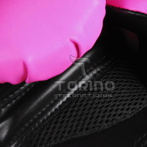 Guantes de Boxeo de Cuero de Primera Calidad, Directo de Fábrica, con Cierre de Gancho y Bucle, Absorben la Humedad, para Artes Marciales - Product Image 3