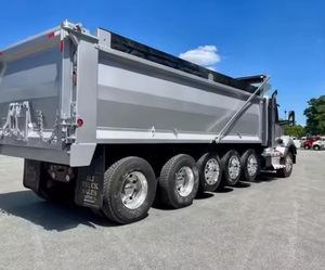Precio al por mayor: Camión volquete Kenworth T880 de cinco ejes usado 2021 - Paccar 485HP 8L Manual 22' con volquete, envío mundial - Product Image 3