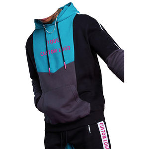 Cómodo chándal para hombres, mujeres, niños, con capucha, 100% algodón con logotipo personalizado para gimnasio y uso informal - Product Image 5