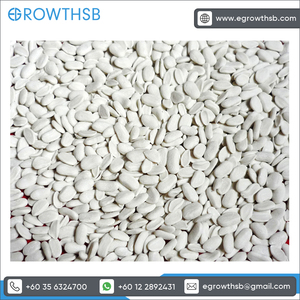 Remplisseur industriel Masterbatch de cc de catégorie granules blancs de cinéma de la Vierge HDPE/LDPE de couleur - Product Image 2