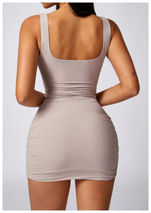 Débardeur de sport pour femme à séchage rapide en gros personnalisé, débardeur de sport populaire pour la course à pied, débardeur sans couture pour la salle de sport, soutien-gorge de yoga - Product Image 5