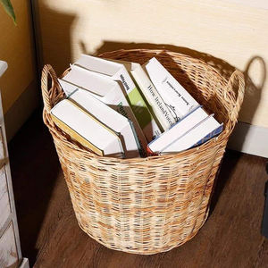 Cesta de Almacenamiento de Ratán Kubu de Alta Calidad, Artesanía de Mimbre Hecha a Mano en Vietnam, OEM/ODM Disponible, Color Personalizado, Tamaño Personalizado - Product Image 6