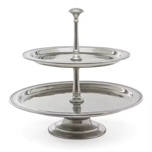 Soporte de pastel de metal hecho a mano de alta calidad para decoración de mesa de cumpleaños disponible a precio económico por Decor IMPEX - Product Image 3