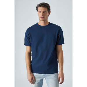 GRIMELANGE PELTZ เสื้อยืดแขนสั้นคอกลมผู้ชายแบบสบายๆ - Product Image 5
