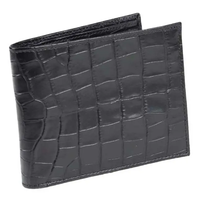 Super Quality Genuine Cow Leather Cash Wallet Vintage Style Genuine Leather Bi Fold Luxury Men's Wallet