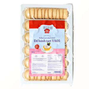 Fabricant personnalisé marque privée tarte HALAL boulangerie dessert tarte aux œufs au four coquille YA05 396g goût bonbons aliments bon prix - Product Image 1