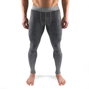 Leggings pour hommes disponibles en designs uniques pour MMA Grappling Compression Vente en gros Vêtements droits Séchage rapide Pantalons pour hommes - Product Image 5