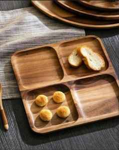 Plateau à pizza ustensiles de cuisine en gros plateaux de service vaisselle élégante hôtel restaurant plateaux de service - Product Image 6