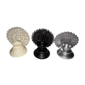 <b>Decorative</b> Metal Candle Holder Elegant Cutwork Design Tabletop Candle Stand Modern Classic Home <b>Decor</b> Accent - Product Image 1