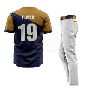Uniformes de Béisbol 2024 AFIFA WEARS, Servicio OEM, Diseño Transpirable de Secado Rápido, 100% Poliéster, Ropa Deportiva Personalizada de Alta Calidad - Product Image 2