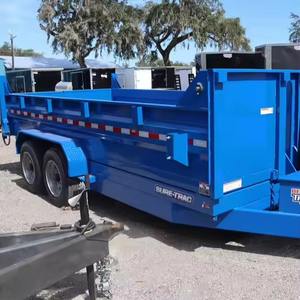 Remolque volquete agrícola nuevo y usado de 4 ruedas de 3-10 toneladas/remolque volquete en stock/equipo de tractor - Product Image 1