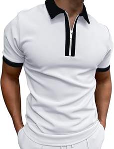 Polo de golf en coton brodé avec impression personnalisée Chemises de sport pour hommes T-shirts polo avec logo Broderie décontractée par sublimation Soie OEM Pcs - Product Image 4