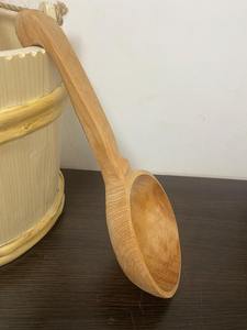 Cuillère à café en bois de luxe faite à la main, cuillère doseuse en bois naturel, poudre de grains de café, écologique, dégradable, fête, cuisine - Product Image 5