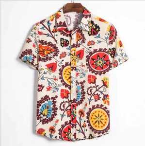 Camisetas de Hombre para Playa y Uso Diario, 100% Poliéster Algodón, Impresión por Sublimación Personalizada, Colores y Tallas Personalizadas al por Mayor, OEM/ODM - Product Image 5