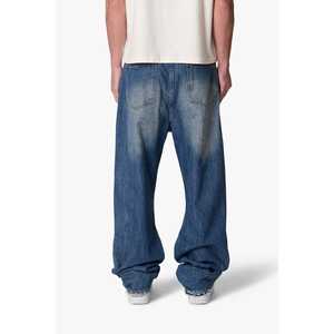 ผ้ายีนส์ทรงหลวมและยับเป็นพิเศษ - Product Image 2