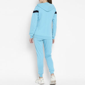 Chándal de Invierno para Mujer, 100% Algodón, Color Sólido, Diseño de Logotipo Personalizado, Venta al Por Mayor Profesional, Ecológico y Antibacteriano - Product Image 3