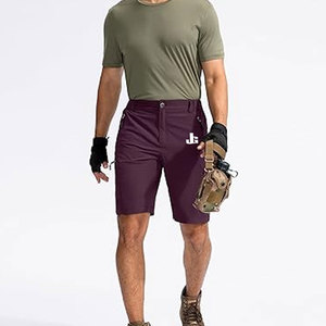 Short Homme 100% Coton Solide Décontracté Couleur Personnalisée Séchage Rapide Fabriqué au Pakistan - Product Image 4