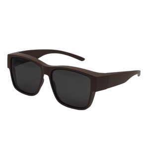 Raise for Wings RWS167 Lunettes de soleil à monture complète marron avec lentilles TAC Cadre PC Polarisé et protection UV 100% - Product Image 1