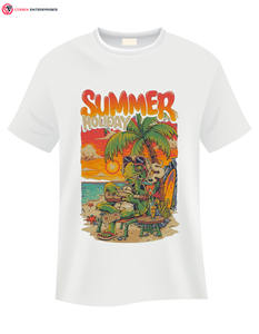 Camiseta con estampado DTF de verano de California para hombre, nuevo diseño, logotipo personalizado, transferencia de prensa de calor de vinilo, pegatina DTF de calor - Product Image 4