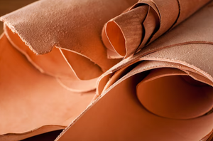 <b>Real</b> Material Tan Genuine Cowhide Veg <b>Leather</b> 100% Natural Tanned Genuine <b>Leather</b> for Vegetable Furniture Home Textiles Tan Veg - Product Image 2