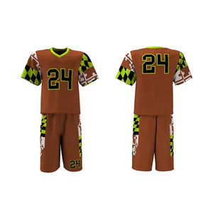 Fabrication en usine, prix bas, uniformes de lacrosse personnalisés, qualité supérieure, design par sublimation, ensemble d'uniformes de lacrosse respirant - Product Image 4