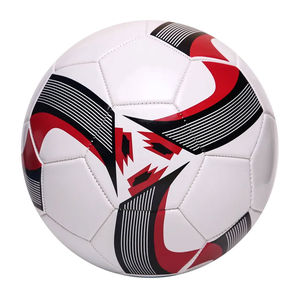 Balón de fútbol Venta caliente Material de cuero Tamaño personalizado Alto precio barato Alta calidad Mejor balón de fútbol tendencia Precio económico - Product Image 1