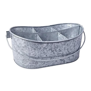 Soporte para utensilios de cocina, nuevo diseño, herramienta de hierro galvanizado, Caddy de almacenamiento de hierro galvanizado hecho a medida - Product Image 1