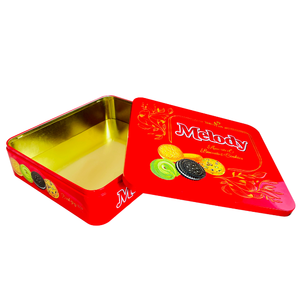 Lata de metal en relieve personalizable OEM, caja de regalo vacía de grado alimenticio, logotipo personalizado para caramelos, chicle, azúcar, chocolate - Product Image 4