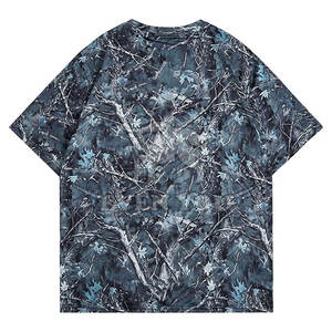 Camiseta de camuflaje de la selva fabricada en Pakistán, tela de algodón de alta calidad, ajuste cómodo, camiseta de camuflaje para hombre. - Product Image 2