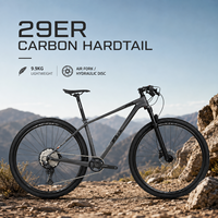 Bicicleta de Montaña XC de Fibra de Carbono de 9.9 kg, Ruedas de 27.5/29 Pulgadas, 12 Velocidades, Frenos de Disco Hidráulicos TEKTRO, Horquilla de Aire