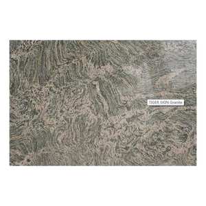 แผ่นหินแกรนิตผิวเสืออินเดียกระเบื้องพื้นผิวขัดเงา - Product Image 6