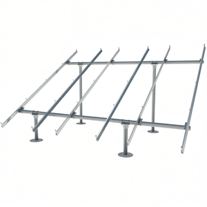 Kit de fixation solaire pour toiture pour système de 16 kW, en alliage d'aluminium et acier inoxydable, pour toiture en tuiles et abri de voiture - Product Image 2