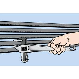 ประแจท่อออฟเซ็ตสำหรับงานหนักรุ่นเบต้าทำจากอัลลอยน้ำหนักเบา - Product Image 2