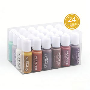 TIMESRUI Pigment de Résine Époxy <span class=keywords><strong>Couleurs</strong></span> Morandi, Colorant Opaque <span class=keywords><strong>Haute</strong></span> Concentration pour Bijoux et Artisanat <span class=keywords><strong>en</strong></span> Résine DIY - Product Image 1